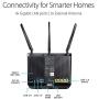 ASUS AC1900 WiFi Gaming Router (RT-AC68U) - Dual Band Gigabit Wireless Internet Router, Gaming & Streaming, AiMesh Compatible, Free Lifetime Internet Security, Adaptive QoS, Parental Control