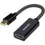 Mini DisplayPort to HDMI, Benfei Mini DP(Thunderbolt) to HDMI Converter Gold-Plated Cord Compatible for MacBook Pro, MacBook Air, Mac Mini, Microsoft Surface Pro 3/4, etc