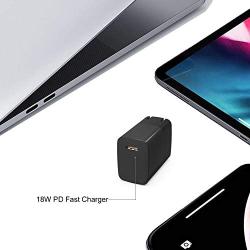 7.5Ft 18W Fast Charger Fit for Google Pixel 5 4A 4 3 3A 2,Pixel XL 2XL 3XL 4XL Phone Pixel Stand PD Type USB C AC Power Supply Adapter Cord(Black)
