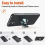 TORRAS Magnetic Car Mount, 360 Rotation Car Phone Holder for Dashboard Cell Phone Cradle Mount Compatible with iPhone SE / X / 8 / 7 / 6, Samsung Galaxy S10 / S9 / S9 Plus / S8 / S7, and More
