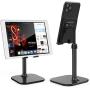 Cell Phone Stand,Doboli Phone Stand for Desk,Phone Holder Stand Compatible with iPhone and All Mobile Phones Tablet Black