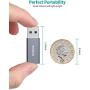 USB C to USB Adapter,NIMASO USB C to USB 3.0 Adapter, USB A to C Adapter 5Gbps Sync Fast Charging Audio Output Both Sides for iPhone 11,Airpods iPad,Samsung Note 10 S20 S20+ S9 S8,Google Pixel,Laptops