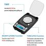 KUBEI USB Rechargeable Digital Milligrams Scale 100g x 0.001g, High Precision Jewelry Scale, Reloading Professional Mini Digital Pocket Scale, Portable Electronic Scale Weight Grams and Oz