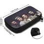Hxuedan Midnight Memories The Data Cable Storage Bag is A Portable and Independent Design SuitableVFor Travelers to Place The Data Cable, Earphone and Electronic Product Data Cable Storage Bag Hxuedan Midnight Memories The Data Cable Storage Bag is A Portable and Independent Design SuitableVFor Travelers to Place The Data Cable, Earphone and Electronic Product Data Cable Storage Bag
