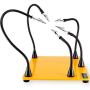 QuadHands Deluxe WorkBench Helping Hands Third Hand System - Magnetic Mount Arms Can be Positioned Anywhere - Ultimate Flexibility