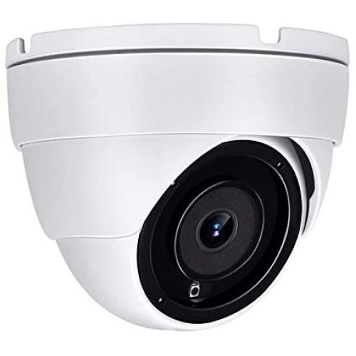 [Auido] Anpviz IP POE 3.5in Dome Outdoor 5MP Camera(Hikvision Compatible), HD Onvif Security Camera with Microphone, Indoor Outdoor Wide Angle 2.8 mm Lens IP66 Weatherproof Night Vision White Camera