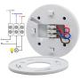 Sensky 360 Degree Ceiling Mount Occupancy Sensor, 110-240V PIR Motion Sensor Switch, High Sensitive Movement Detector Light Switch, Neutral Required(Max Detection Distance: 6 m)