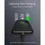 Anker New Nylon USB-C to Lightning Charging Cord for [6ft MFi Certified] for iPhone 12/11 Pro/X/XS/XR / 8 Plus, Supports Power Delivery (Black)