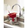 Brita Standard Grand Water Filter Pitcher, Large 10 Cup, Red