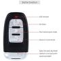 EASYGUARD EC003-NS PKE car Alarm Proximity Entry Push Start Button Remote Engine Start Shock Alarm Warning DC12V