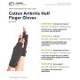 Copper Compression Cotton Arthritis Gloves. Best Copper Infused Glove for Arthritis Hands, Arthritic Fingers, Carpal Tunnel, Computer Typing, Hand Support. Fingerless for Women and Men. (1 Pair) Copper Compression Cotton Arthritis Gloves. Best Copper Infused Glove for Arthritis Hands, Arthritic Fingers, Carpal Tunnel, Computer Typing, Hand Support. Fingerless for Women and Men. (1 Pair)