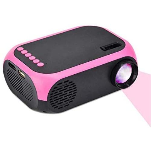LED Projector,Portable Handheld Projector Mini HD 1080P Home Theater Projector,24-60 inch Projection Screen,for Family Entertainment(US)
