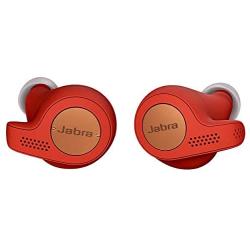 Jabra Elite Active 65t Earbuds – True Wireless Earbuds with Charging Case, Copper Red – Bluetooth Earbuds with a Secure Fit and Superior Sound, Long Battery Life and More