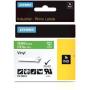 DYMO Rhino Adhesive Vinyl Label Tape, 1/2-inch, 18-foot Cassette, Green (1805414)