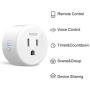 Smart Plug Gosund Smart WiFi Outlet Works with Alexa and Google Home, 2.4G WiFi Only, No Hub Required, ETL and FCC Listed 4 Pack [Upgraded Version]