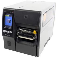Zebra ZT411 Thermal Transfer Industrial Printer 300 dpi Print Width 4 in Serial USB Ethernet Bluetooth Peeler with Full Rewind ZT41143-T410000Z