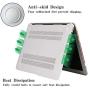 YMIX  Plastic Cover Snap on Hard Protective Case for MacBook Pro 13'' with CD-ROM (A1278) , #Left and Right Brain