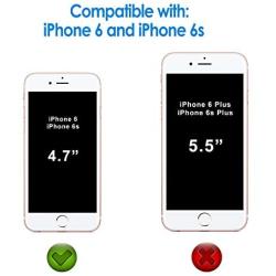 JETech Screen Protector for iPhone 6 and iPhone 6s, 4.7-Inch, Tempered Glass Film, 2-Pack