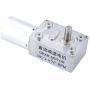 12V DC 2-100RPM Metal Gear Motor High Torque Turbine Turbo Worm Geared Reduction Electric Motor Worm Reducer