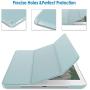 JETech Case for iPad Air 2 (Not for iPad Air 1st Edition), Smart Cover Auto Wake/Sleep, Light Blue