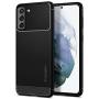 Spigen Rugged Armor Designed for Galaxy S21 Case (2021) - Matte Black