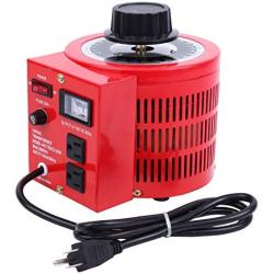 Yonntech Auto Transformer 2000W 20Amp AC Variable Voltage Regulator 2000VA 0-130V Output Autotransformer 110V