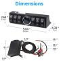 WATERWICH 6-Switch Pod Toggle Switch Panel Overhead and Source Control System Box Wiring Harness Kit with 12 Switch Covers & a Switch Clip Remover Compatible with Jeep Wrangle (Green)
