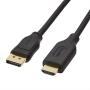 Amazon Basics Uni-Directional DisplayPort to HDMI Display Cable - 6 Feet