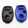 This 3 Buttons Replacement for Key Fob Keyless Entry Remote Shell Case with Screwdriver Fit for Honda Accord Crosstour/Civic/CR-V/CR-Z/Fit/Odyssey (2+1 Buttons, Blue+Black)