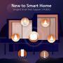 Sengled Smart LED Soft White A19 Starter Kit, 2700K 60W Equivalent, 8 Light Bulbs & Hub, Compatible with Alexa & Google Assistant