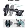 VICSEED Universal Car Phone Mount Car Phone Holder for Car Dashboard Windshield Air Vent Long Arm Strong Suction Cell Phone Car Mount Fit with iPhone SE 11 Pro X XS Max XR Galaxy S20 All Phones