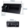 Backup Camera with Tailgate Handle for Universal Monitors (RCA),Rear View Reverse Parking Camera for A4 B6, A5, A6,Q3 VW Passat B5 B6 B7 Golf 5/6, Touran, Sharan, Tiguan, Touareg,Caddy,Jetta