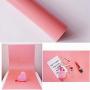 Meking 20x39 Inch PVC Backdrop for Cosmetic, Food, Jewelry Photography Studio Photo Waterproof Background, Matte 5 Color Set - White+Black+Gray+Pink+Orange