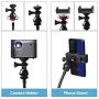 Panta Clip on Light with Phone Holder, Webcam Stand, USB Ring Light, Computer Light for Video Conferencing, Zoom Lighting for Laptop, Desk Lamp for Home Office, Reading Lamp for Bedside Table