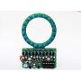 DIY Electronic Kits Projects kit Set Gradient Blue LED Page Loading Circular Symbol Production kit Electronic DIY Parts 4017 NE555 Welding Training