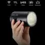 Godox AD100Pro 100Ws TTL 2.4G 1/8000 HSS Outdoor Flash Light, 2600mAh Battery 0.01-1.5s Recycling,with Three-Color Diffusers
