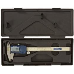 Fowler 54-101-150-2 Xtra-Value Cal Electronic Caliper, Stainless Steel, 0 to 6''/0 to 150mm Measuring Range, 0.0005''/0.01mm Resolution, LCD