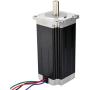 STEPPERONLINE 3PCS 3Nm Nema 23 Stepper Motor 4.2A 4-wires 10mm Shaft DIY CNC Mill Lathe Router