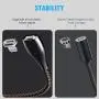 Magnetic Charging Cable 2Pack 6ft and 6Pack Magnet Adapter for Android Mirco USB Type-C Smartphone and iPhone Ipad