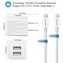 KOZOPO iPhone Charger, Lightning Cable 6FT(2 Pack) Fast Charging Data Sync Transfer Cord with 2 Port USB Plug Wall Charger Travel Adapter Compatible with iPhone 11 Pro Max XS XR X 8 7 Plus 6S for iPad