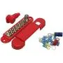 (Red) 12 Terminal Distribution Block -BUSBAR- With Ring Terminals