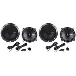 (2) Pairs Rockford Fosgate R1525X2 5.25'' 2-Way 320 Watt Total Car Audio Speakers