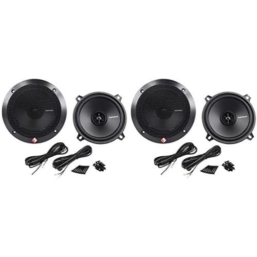 (2) Pairs Rockford Fosgate R1525X2 5.25'' 2-Way 320 Watt Total Car Audio Speakers