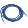Monoprice 113407 ZerobootCat6 Ethernet Patch Cable - Network Internet Cord - RJ45, Stranded, 550Mhz, UTP, Pure Bare Copper Wire, 24AWG, 10ft, Blue