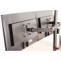 VIVO Dual Monitor Stand Up Desk Mount Extra Tall 39 inch Pole, Fully Adjustable Stand for up to 27 inch Screens, STAND-V012