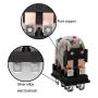 Electromagnetic Power Relay, 8-Pin 5 AMP 12V DC Relay Coil with Socket Base, LED Indicator, DPDT 2NO 2NC - MY2NJ [Applicable for DIN Rail System]