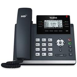 Yealink Ultra-Elegant IP Phone SIP-T41P PoE, Power Supply Not Included (Renewed)