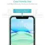 Syncwire Screen Protector for iPhone 11, iPhone XR (3-Pack), Anti-Fingerprint Tempered Glass Screen Protector (9H Hardness, 6X Stronger, Installation Frame, Bubble Free) [Not Edge to Edge]