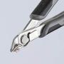 KNIPEX - 78 13 125 ESD Tools - Electronics Super-Knips, INOX Steel, ESD (7813125ESD), 5-Inch with Lead Catcher