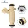 uxcell 4pcs Vehicle Fuel Injector 4 Holes 35310-23600 for Hyundai Tucson Santa Fe Elantra